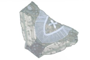 شورت تمام تور طرح گل 0451