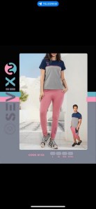 تیشرت شلوارک زنانه صورتی کد 6133